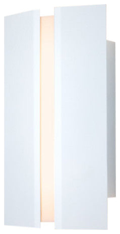 Rima LED Sconce, White, Frosted, 4000k Led, P1 Driver