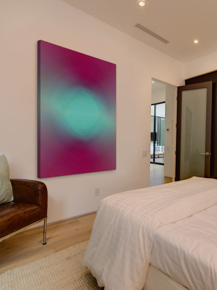 "How Long Do You Wait" Painting Print on Canvas by Jorgensen