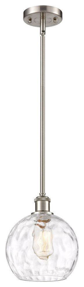 Innovations 516-1S-SN-G1215-8-LED 1 Light Pendant, Brushed Satin Nickel