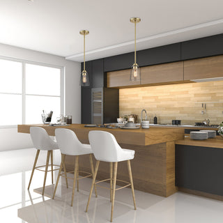 Designers Fountain 95730 Westin 5"W Mini Pendant - Brushed Gold