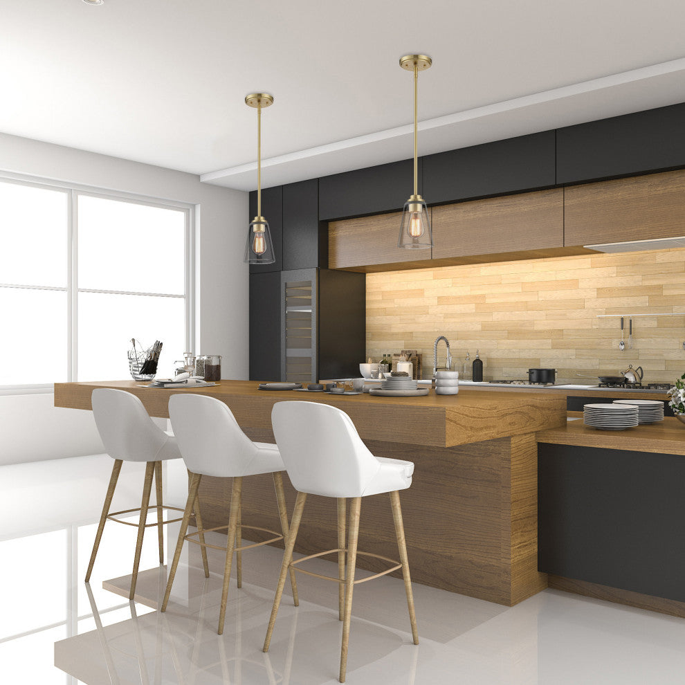 Designers Fountain 95730 Westin 5"W Mini Pendant - Brushed Gold