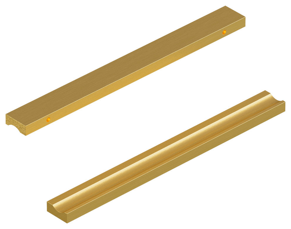 Dowell Series 3064 Handles, 7.8", 6.25" CTC, Golden, 10-Pack
