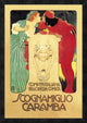 "Scognamiglio Caramba" Framed Canvas Giclee, 22"x32"