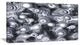 3D Abstract Wavy Bubbles, Abstract Canvas Art Print, 32"x16"