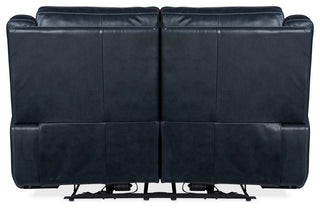 Montel Lay Flat Power Loveseat With Power Headrest and Lumbar