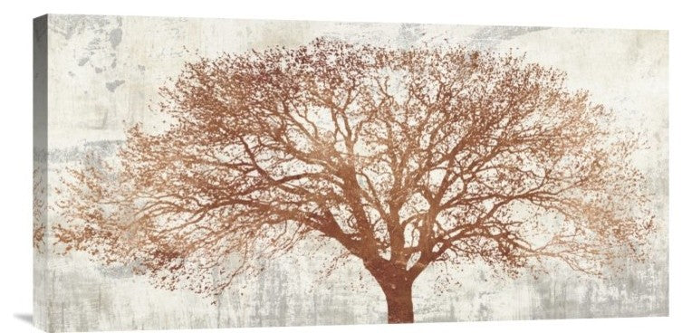 "Tree of Bronze" Stretched Canvas Giclee by Alessio Aprile, 24x12"