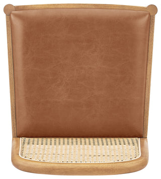 Donna PU Counter Stool,, Set of 2, Borneo Chocolate