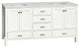 Horizon 72" Double Bathroom Vanity, White, Engineered White
