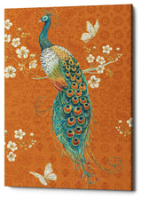 Ornate Peacock X Spice' by Daphne Brissonnet, Giclee Canvas Wall Art, 18"x26"