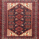 Ahgly Company Indoor Square Traditional Area Rugs, 4' Square