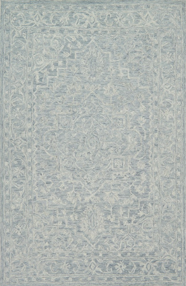 Loloi Lyle Collection Rug, Slate, 2'6"x7'6"