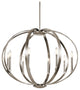 Chandelier Pendant 8-Light, Classic Pewter