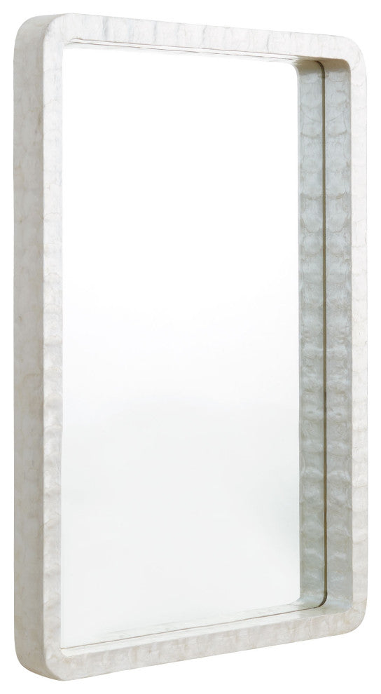 Triton Mirror, White