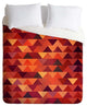 Deny Designs Iveta Abolina Trianglerain Duvet Cover - Lightweight