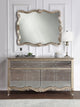 Esteban Server, Mirrored and Antique Champagne