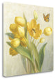 "Yellow French Tulips" By Danhui Nai, Giclee Print on Gallery Wrap Canvas