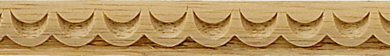 Scranton Carved Wood Panel Molding