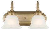 Belmont Bath Light, Antique Brass