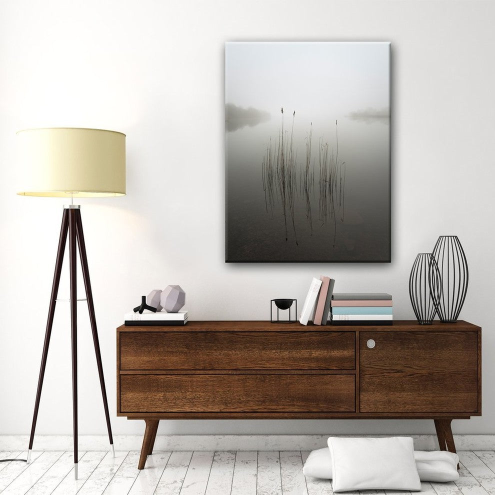 Reeds in the Mist' Canvas Wall Decor