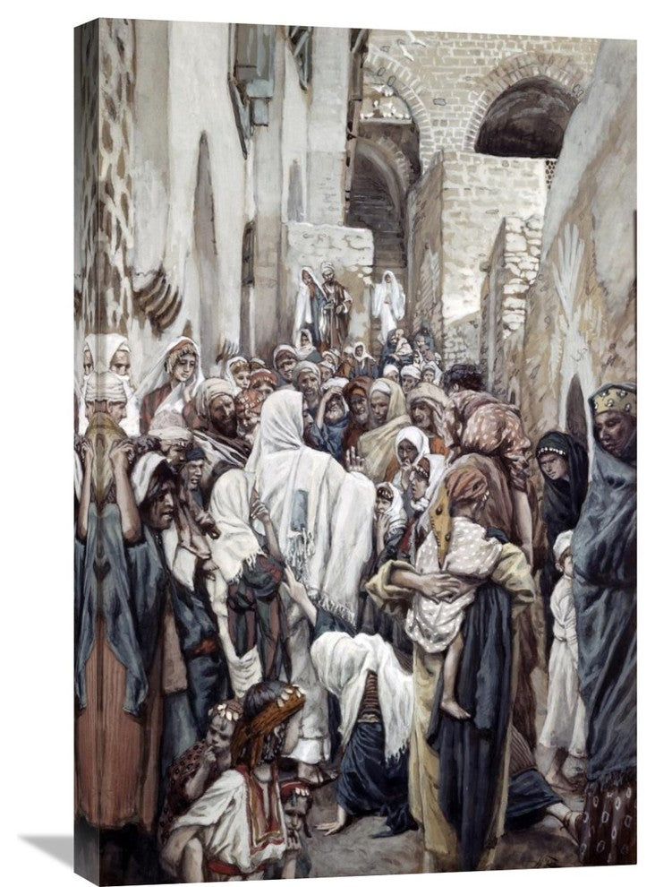 "Healing Of The Woman With An Issue of Blood" Artwork