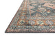 Printed Sea / Rust Skye Area Rug by Loloi II, Sea/Rust, 2'3"x3'9"