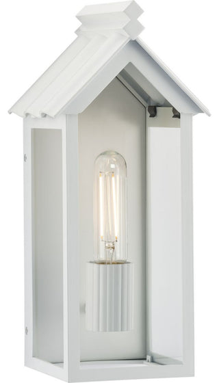 POINT DUMEÂ® Dunemere Shelter White Outdoor Wall Lantern with DURASHIELD