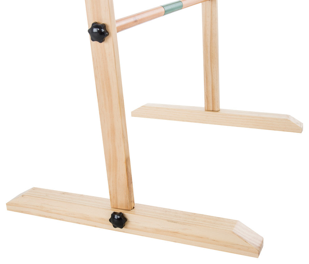 Double Wooden Ladder Toss with 6 Bolas by Hey! Play!