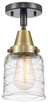 Innovations 447-1C-BAB-G513-LED 1-Light Flush Mount, Black Antique Brass