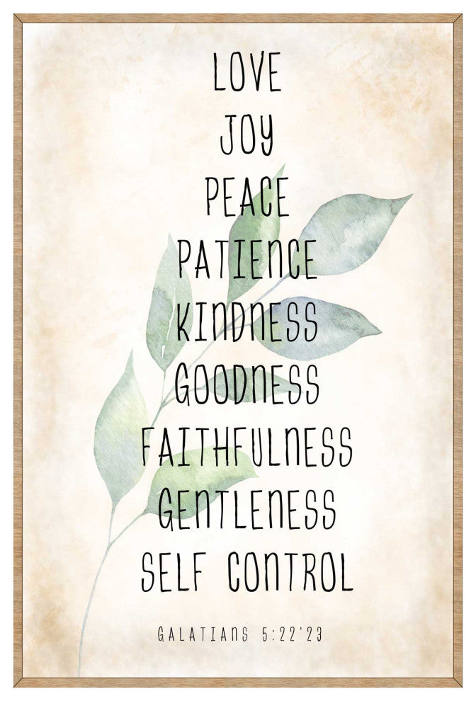 Love Joy Peace Wooden Inspirational Decor Wall Art