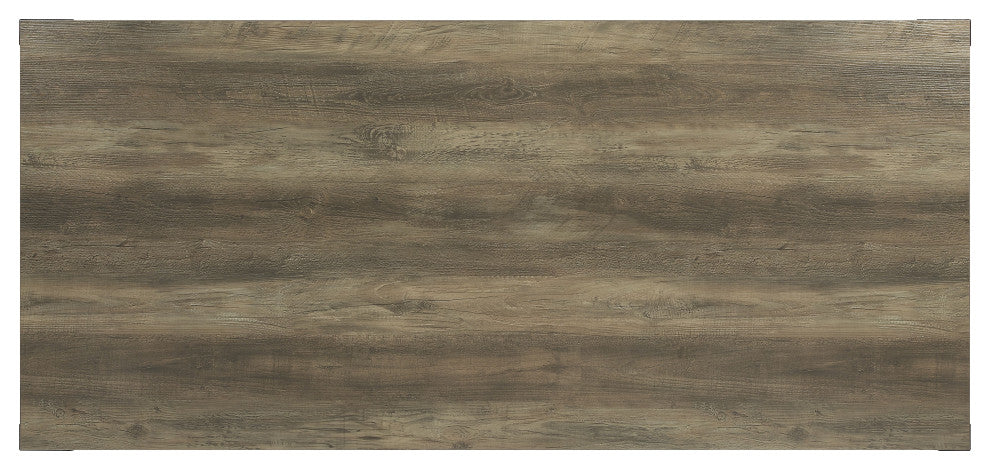 ACME Abiram Dining Table, Rustic Oak