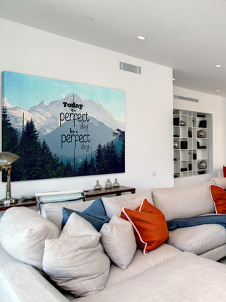 "A Perfect Day" Painting Print on Wrapped Canvas