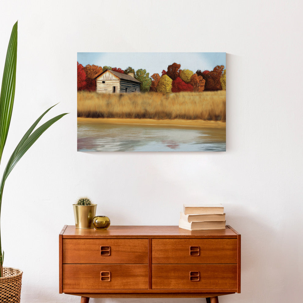 Cabin Fever 24x16 Canvas Wall Art