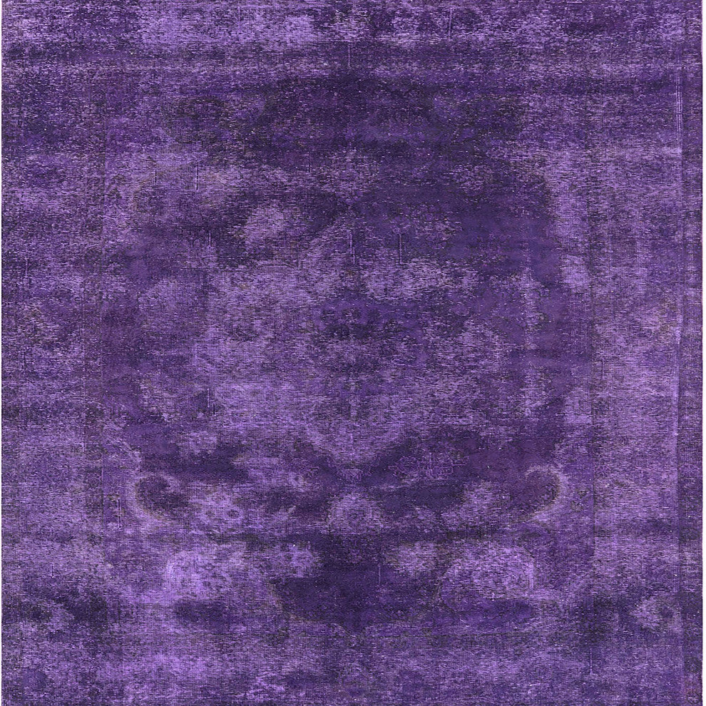 Ahgly Company Indoor Square Mid-Century Modern Area Rugs, 6' Square