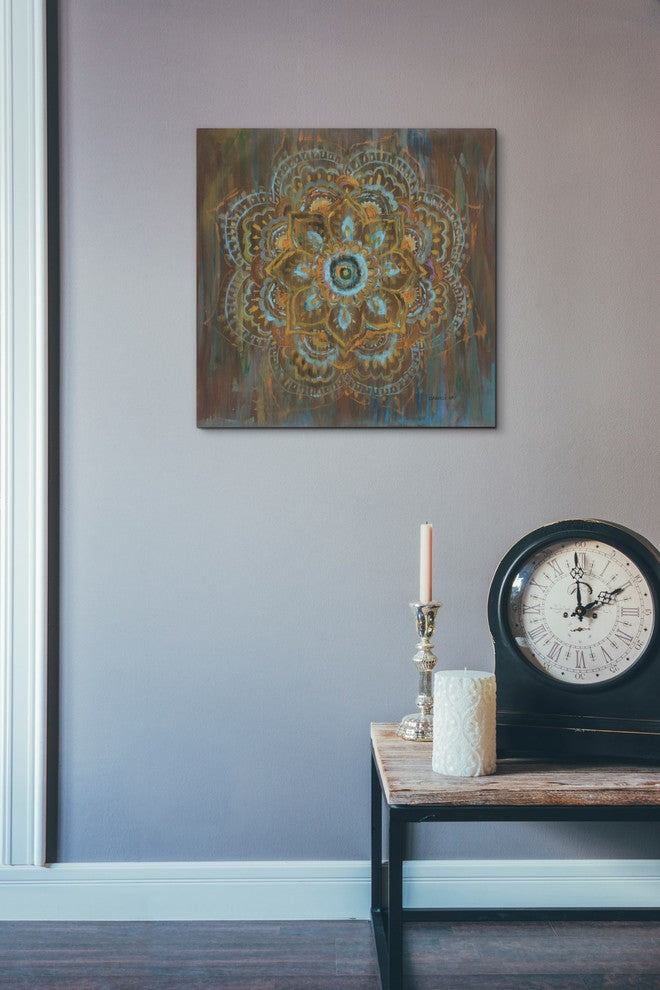 "Bombay Bohemian" Giclee Canvas Wall Art, 18"x18"