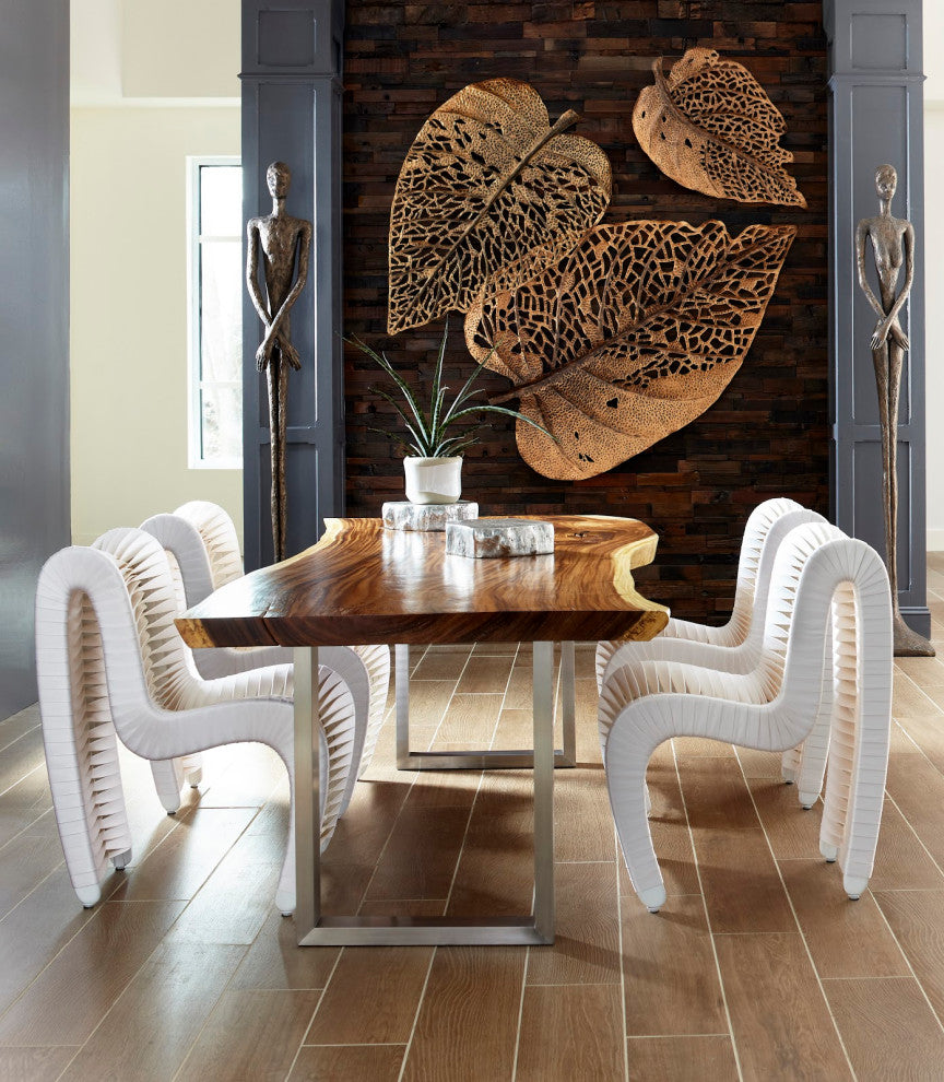Birch Leaf Wall Art, Copper, Large