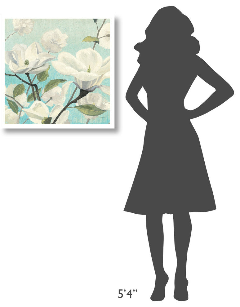 "Southern Blossoms II Square" Digital Paper Print by James Wiens, 26"x26"