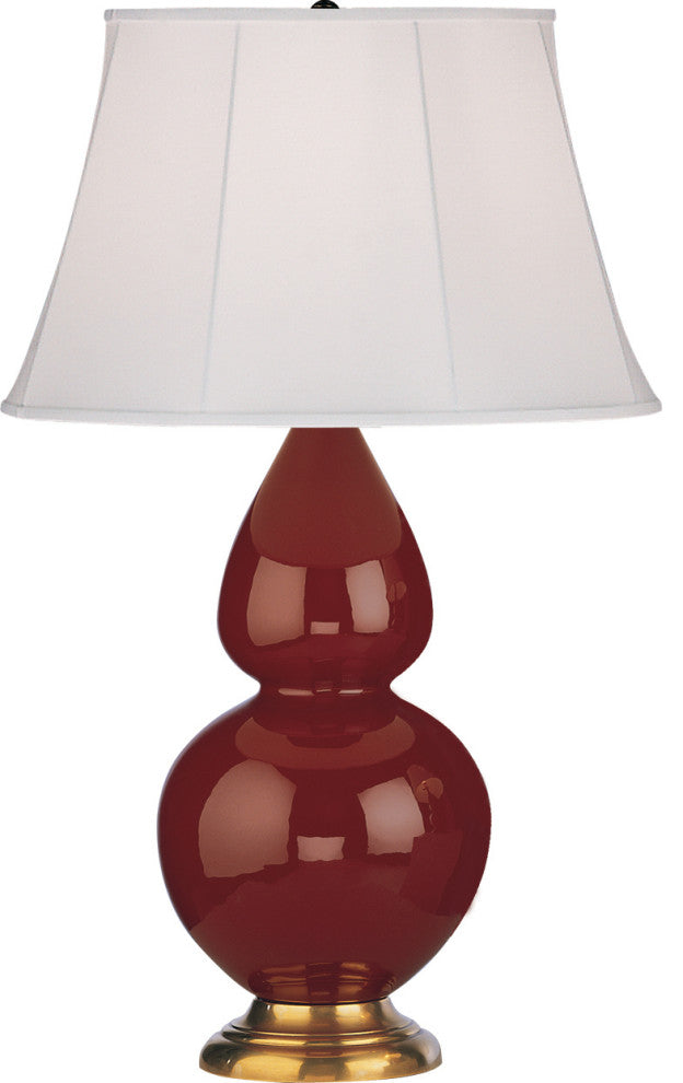 Robert Abbey RA-1667 1-Light Table Lamp, Double Gourd