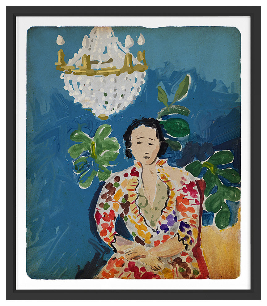 Maude Fine Art Print, black, 40"x35"