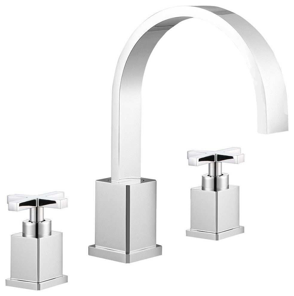 Legion Furniture 8" Widespread Faucet, Chrome