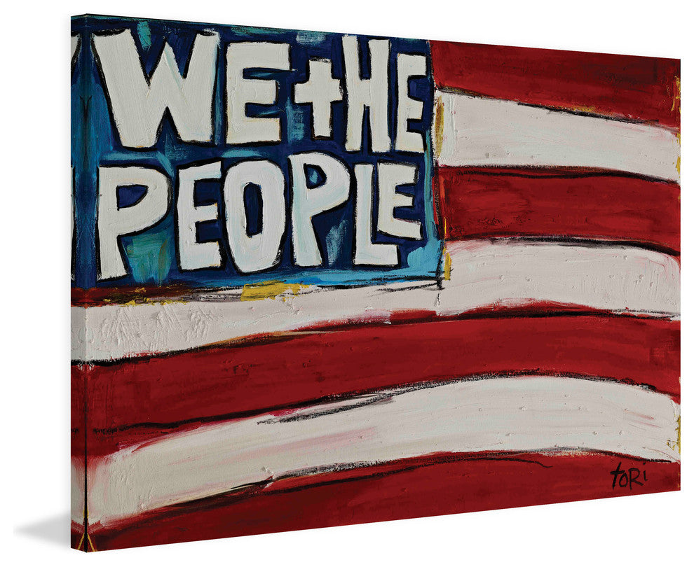 "Tori Summer" Painting Print on Canvas by Tori Campisi