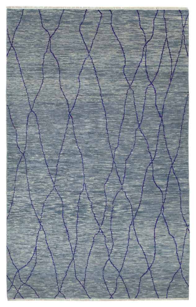 Rug N Carpet - Hand-Knotted Oriental 6' 0" x 9' 5" Decorative Oushak Area Rug