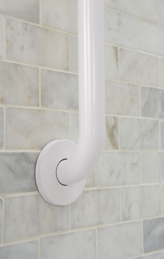 Moen Home Care 18" Concealed Screw Grab Bar, Glacier