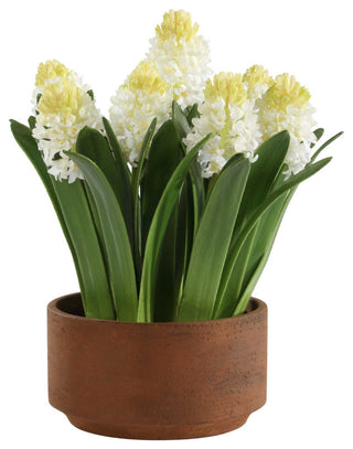 Uttermost Sincerity Potted Hyacinth Plant