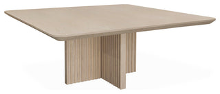 Bonaire 72" Dining Table, Blonde Oak