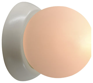 Ambiance Petite Coupe Wall Sconce, Matte White