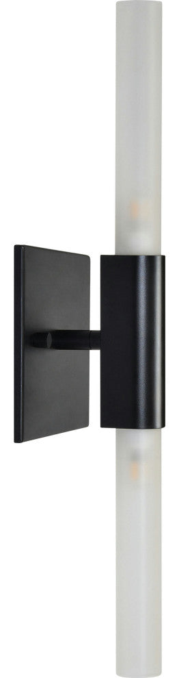 Lina Matte Black Iron Wall Sconce