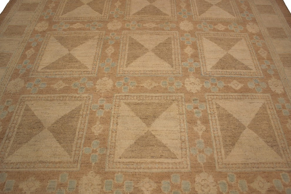 Fine Chobi Janessa Brown Rug 9'9"x6'0"