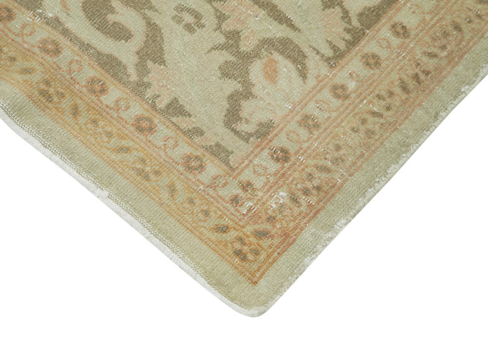 Rug N Carpet - Handwoven Oriental 8' 5" x 9' 10" Pastel Oushak Area Rug