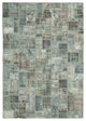 Rug N Carpet - Hand-Knotted Turkish 6' 11" x 9' 9" Vintage Patchwork Area Rug