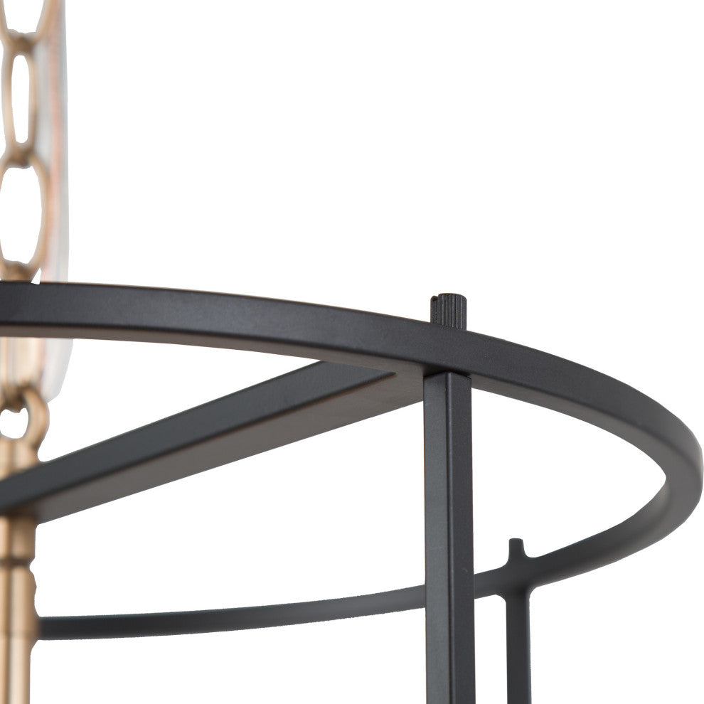 Modern Lantern Pendant Light, Black Kitchen Island Pendant Lighting